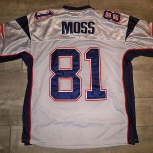 Reebok New England Patriots Randy Moss Jersey 50